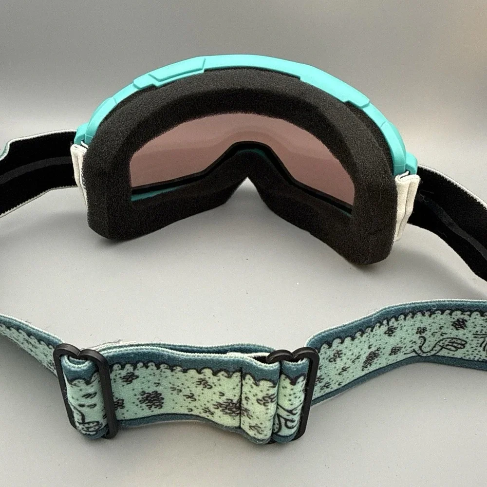 Smith Authentic Amethyst Goggles Everyday Mirror Lens Ski Snowboarding Adjustab